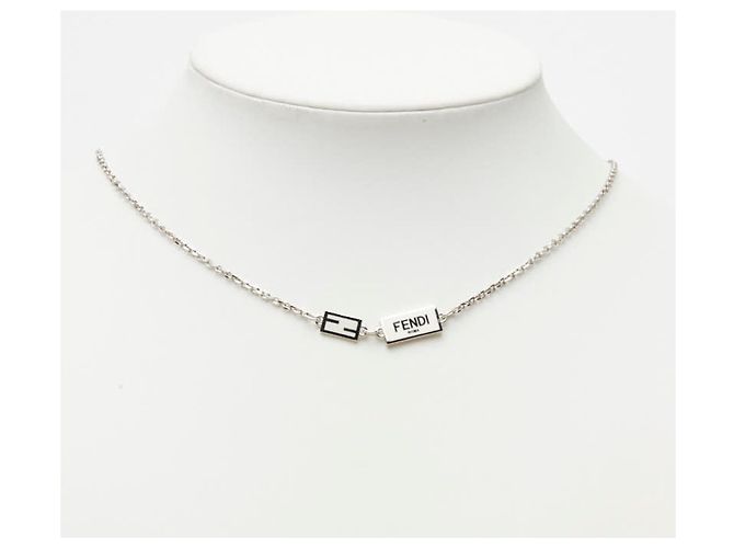 Fendi Logo Plate Halskette - Ansicht 8