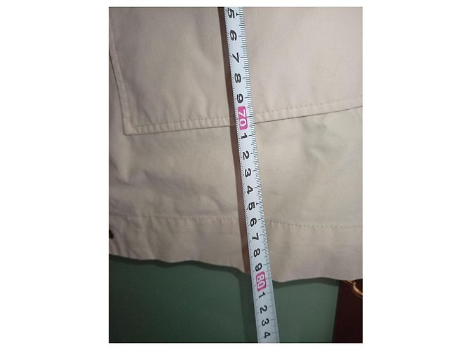 Yves Salomon ARMY Hellrosa Baumwoll-Parka - Ansicht 5