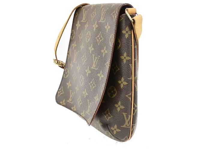 Louis Vuitton Musette Salsa Monogram Canvas PM Braun - Ansicht 3