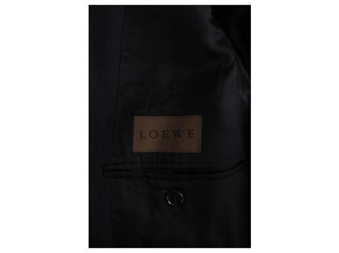 Blazer Loewe de seda negro - vista 5