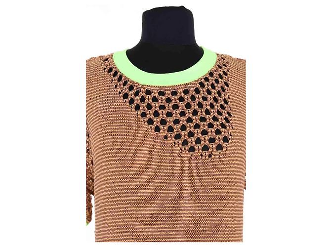 Autre Marque Vestido PH5 de viscosa marrón Talla L Castaño - vista 2