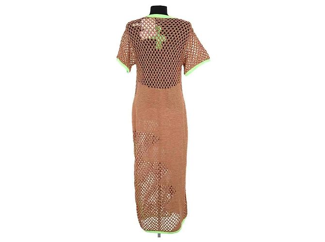 Autre Marque Vestido PH5 de viscosa marrón Talla L Castaño - vista 4
