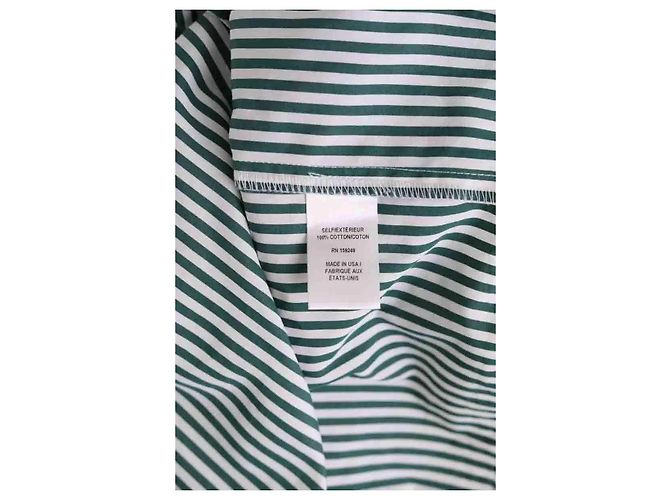 Autre Marque Camisa TWP de algodón verde Talla M - vista 6