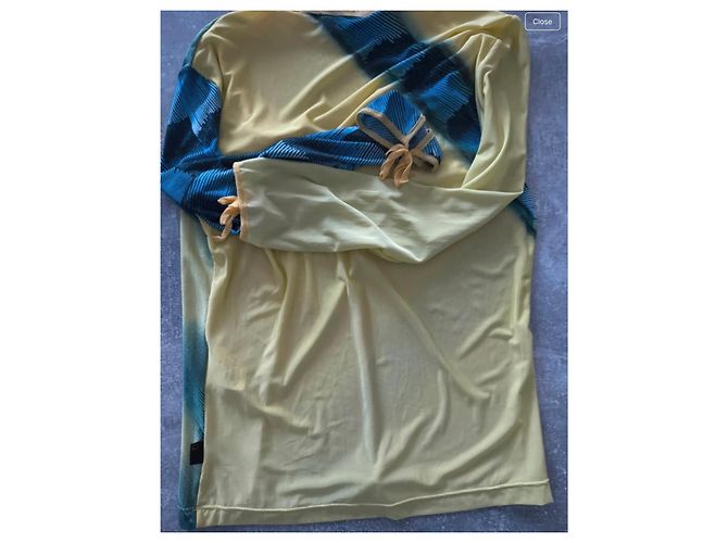Just Cavalli Silk Blend Long Sleeve Top - view 4