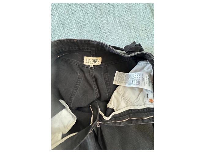 Maison Martin Margiela Maison Margiela "Garment Remodeled For" Vaqueros de Pierna Ancha Negros - vista 3