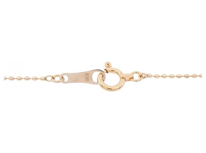 Autre Marque Collana Cross Diamond in Au750 Rosa - vista 5