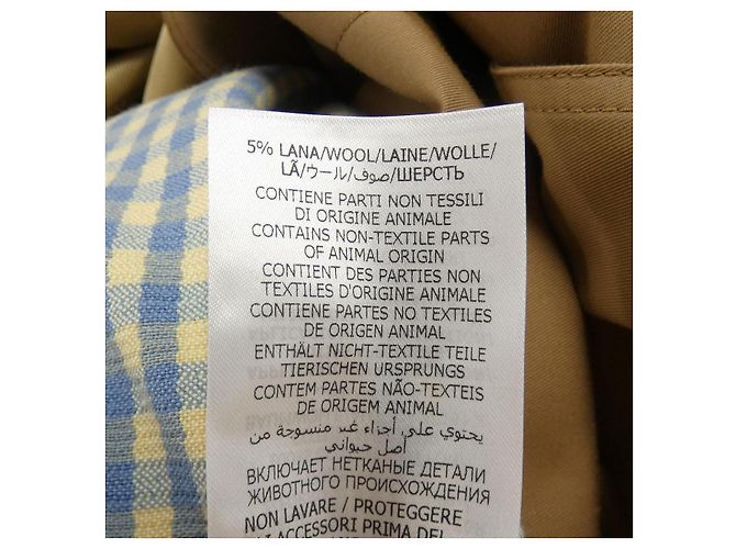 Abrigo de lana Gucci Castaño - vista 4