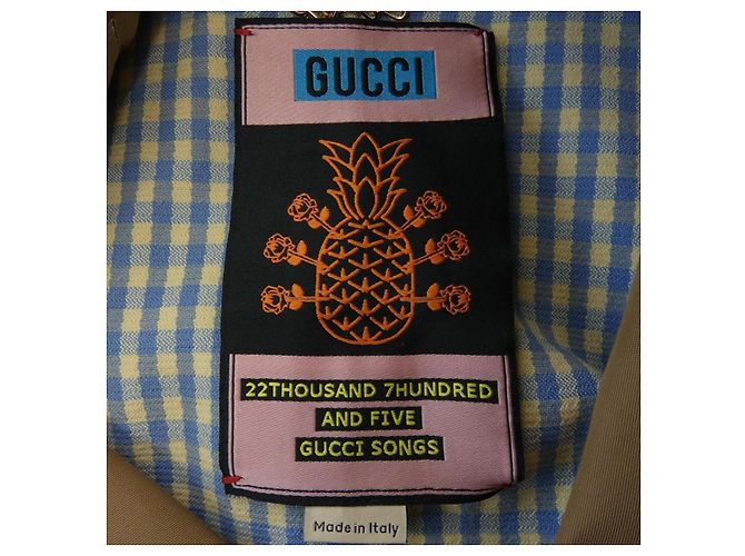 Abrigo de lana Gucci Castaño - vista 5