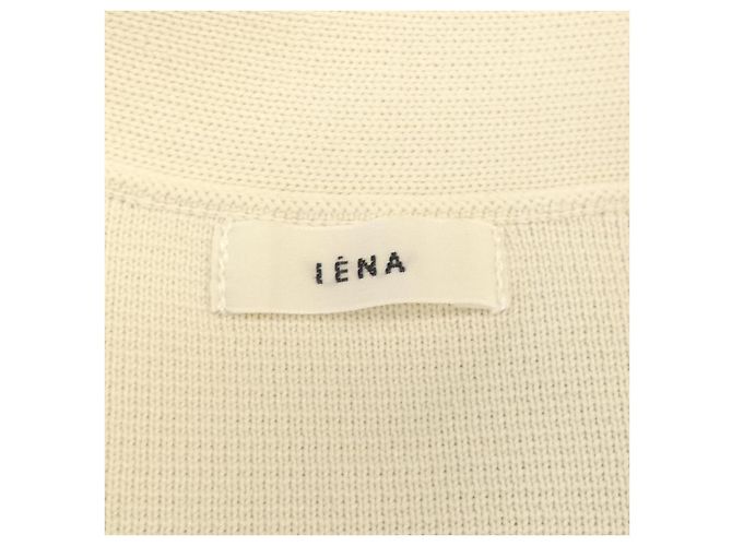 Autre Marque IENA Wollstrickjacke Beige - Ansicht 4