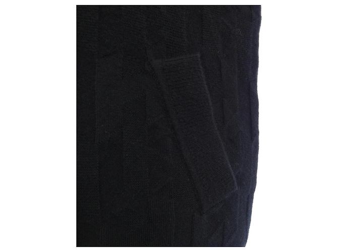 Hermès Chaleco acolchado con motivo H Hermes Negro - vista 6