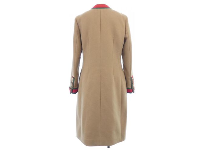 Abrigo de lana Gucci Castaño - vista 2