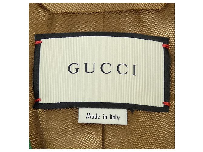 Abrigo de lana Gucci Castaño - vista 4
