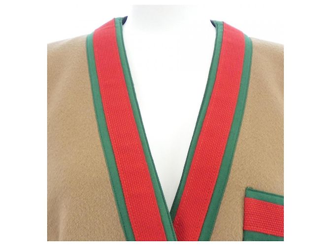 Abrigo de lana Gucci Castaño - vista 5