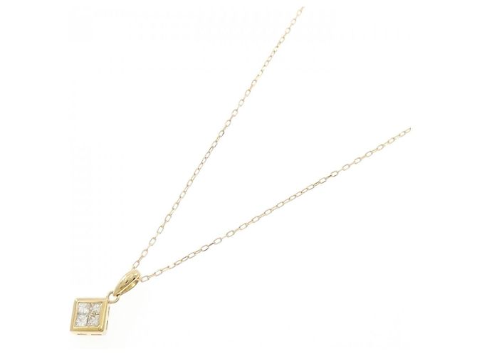 Autre Marque Collana con diamante Au750 D'oro - vista 2