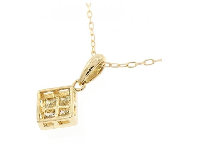 Autre Marque Collana con diamante Au750 D'oro - vista 4