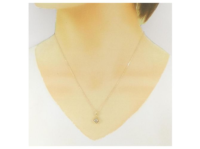 Autre Marque Collana con diamante Au750 D'oro - vista 6