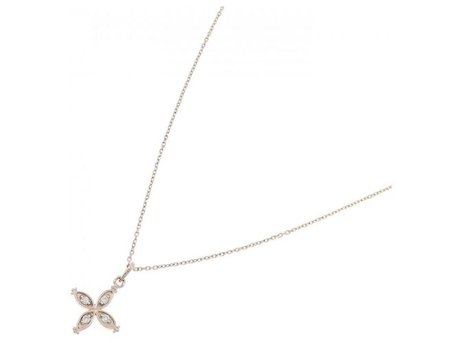 Autre Marque Collana con Diamanti Au750 Rosa - vista 2