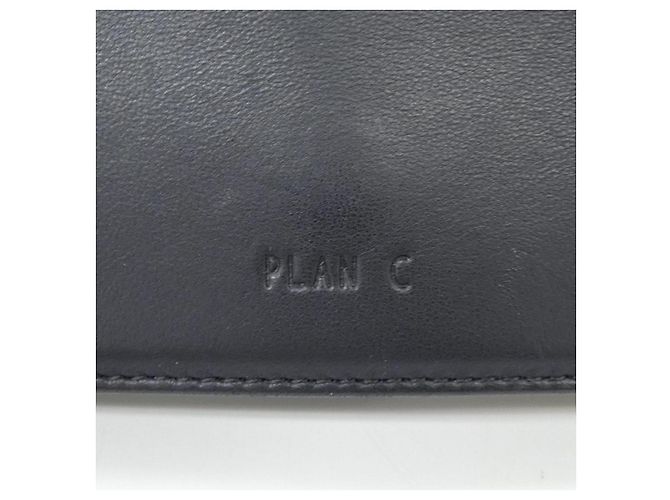 Autre Marque Borsa a tracolla in pelle Plan C Nero Beige - vista 5