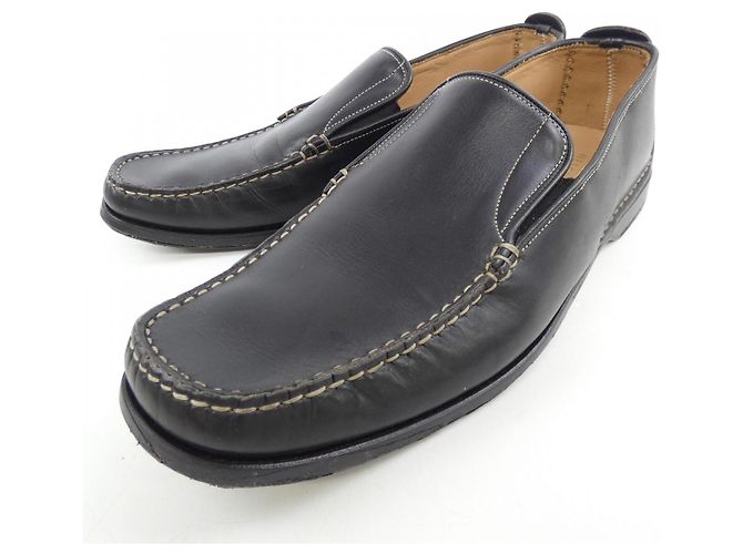 Autre Marque Scarpe stringate in pelle Heschung Nero - vista 3