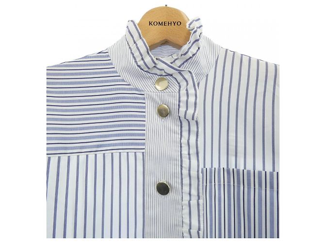 Autre Marque Camicia a righe Erdem Bianco - vista 5