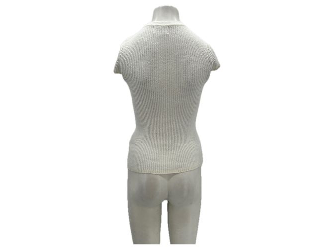 Camiseta blanca de algodón Rouje Blanco - vista 2