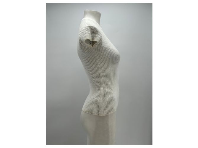 Camiseta blanca de algodón Rouje Blanco - vista 4