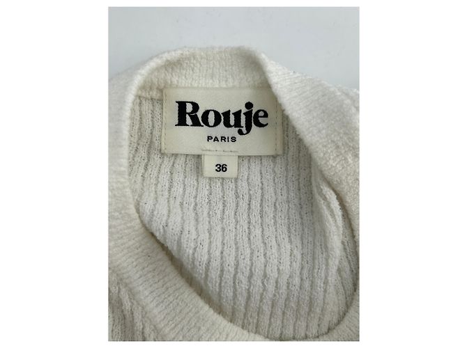 Camiseta blanca de algodón Rouje Blanco - vista 5
