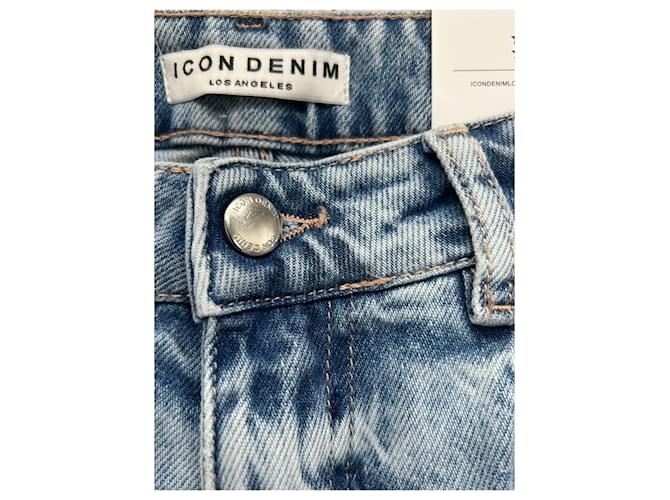 Autre Marque Vaqueros ICON DENIM azules de algodón talla 26 - vista 3