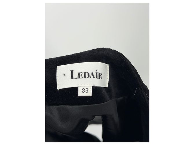 Autre Marque Falda de terciopelo negro LEDAIR - vista 3