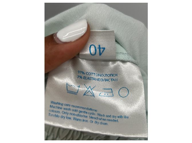 Autre Marque WOS Shorts aus Baumwolle Grün Größe 40 - Ansicht 4