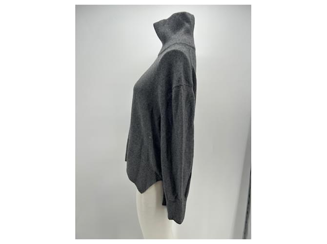 Autre Marque ARKET Rollkragenpullover aus Kaschmir in Grau - Ansicht 3