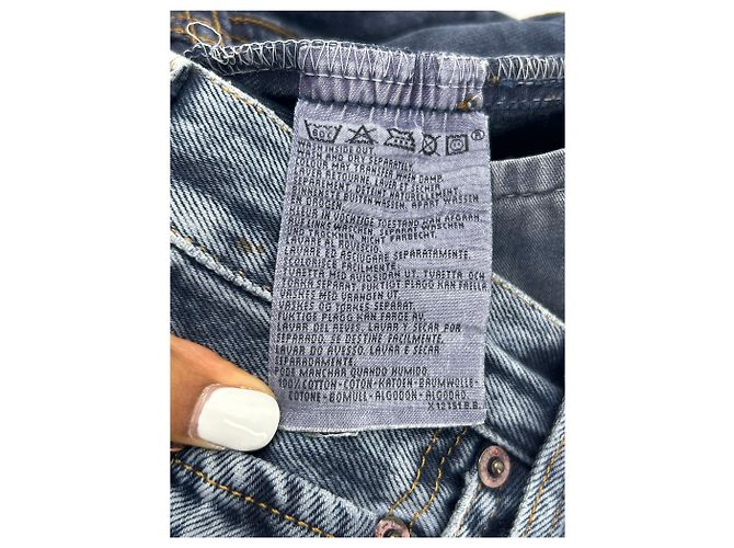 Jeans Levi's blu in cotone taglia 25 - vista 3