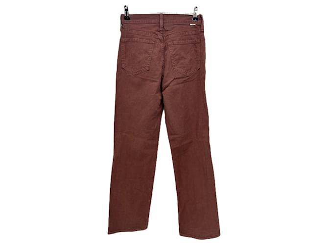 Vaqueros Mother marrones de algodón talla 25 Castaño - vista 2