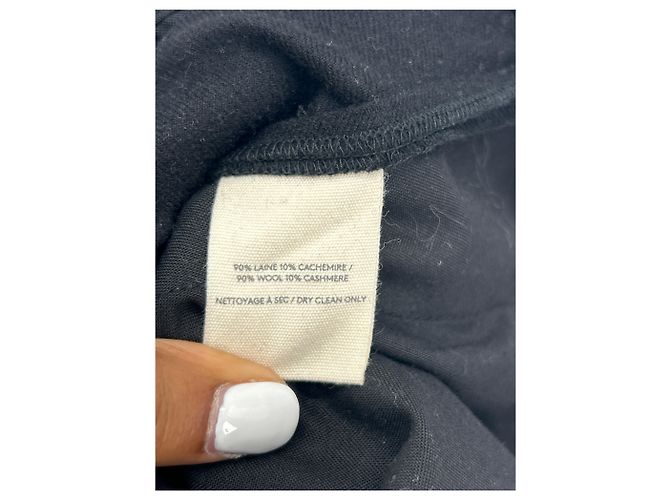 Eric Bompard Schwarze Wollhose - Ansicht 4