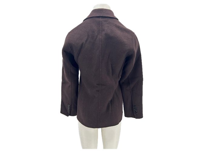 Whistles Blazer marrón de lana Castaño - vista 2
