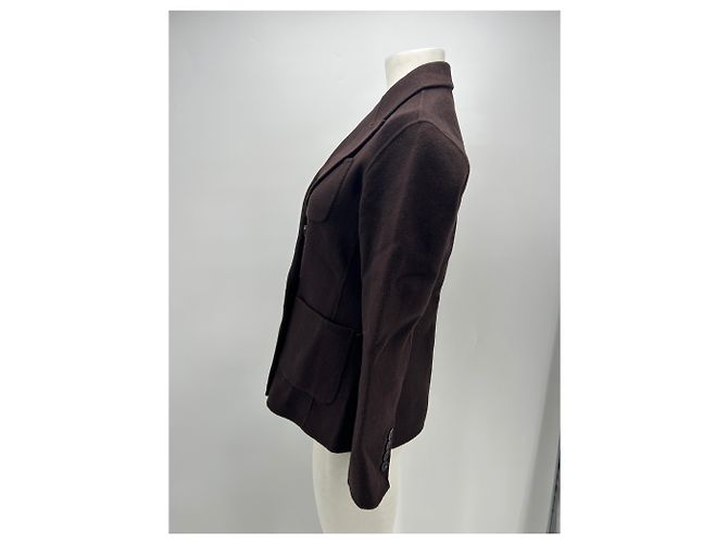 Whistles Blazer marrón de lana Castaño - vista 3