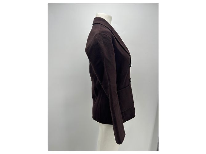 Whistles Blazer marrón de lana Castaño - vista 4