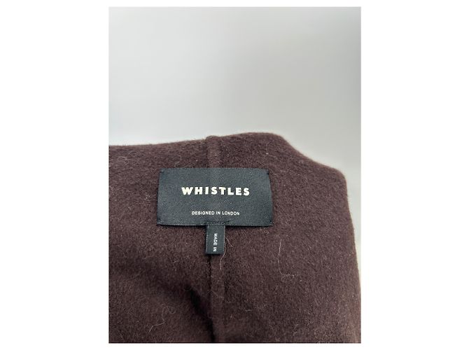 Whistles Blazer marrón de lana Castaño - vista 5