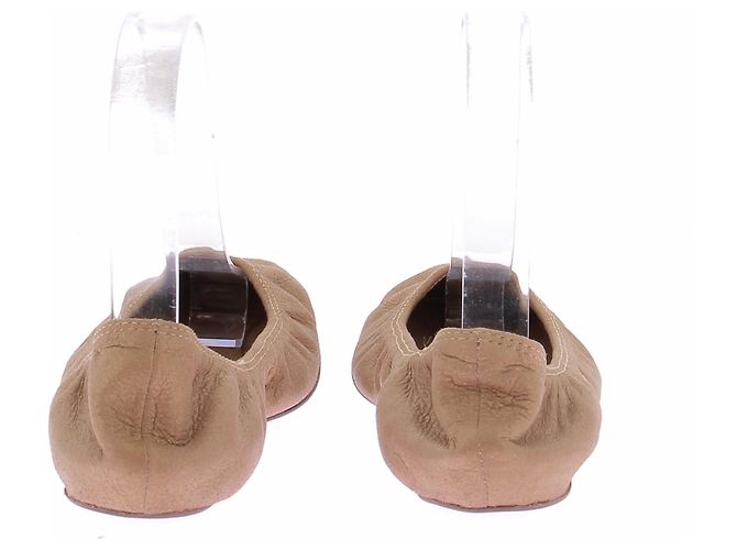 Bailarinas Lanvin de piel beige talla 37 - vista 5
