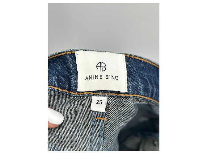 Vaqueros Anine Bing de algodón azul Talla 25 - vista 3