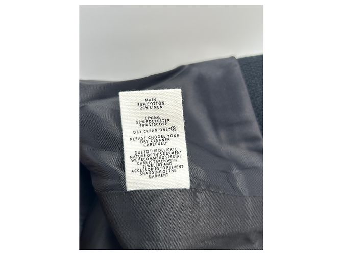 Autre Marque Top CLEA negro de algodón XS - vista 6