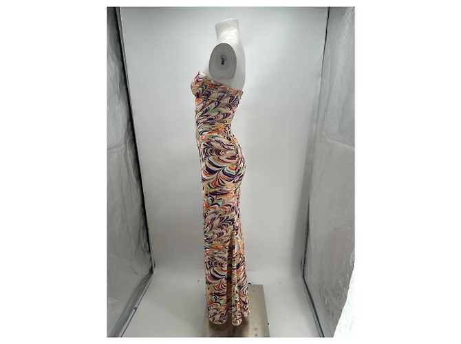 Autre Marque Langes Kleid mehrfarbig Mehrfarben - Ansicht 3