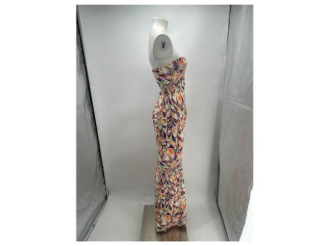 Autre Marque Langes Kleid mehrfarbig Mehrfarben - Ansicht 4