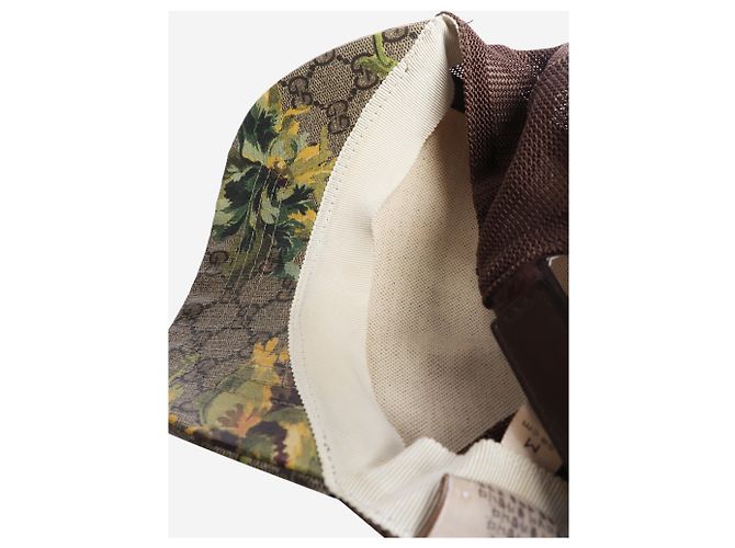 Gucci Casquette GG à motifs floraux marron - taille M - vue 5