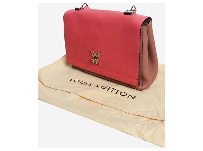 Louis Vuitton Borsa a tracolla in pelle Lockme 2016 rosa - vista 10