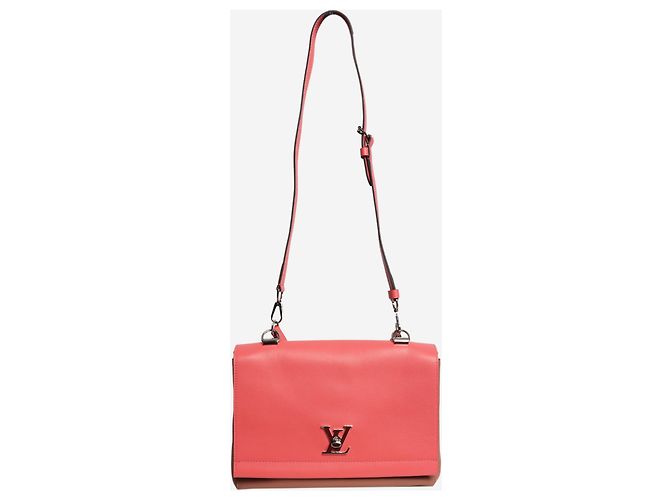 Louis Vuitton Borsa a tracolla in pelle Lockme 2016 rosa - vista 2