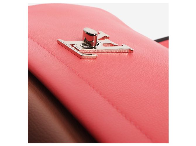 Louis Vuitton Borsa a tracolla in pelle Lockme 2016 rosa - vista 5