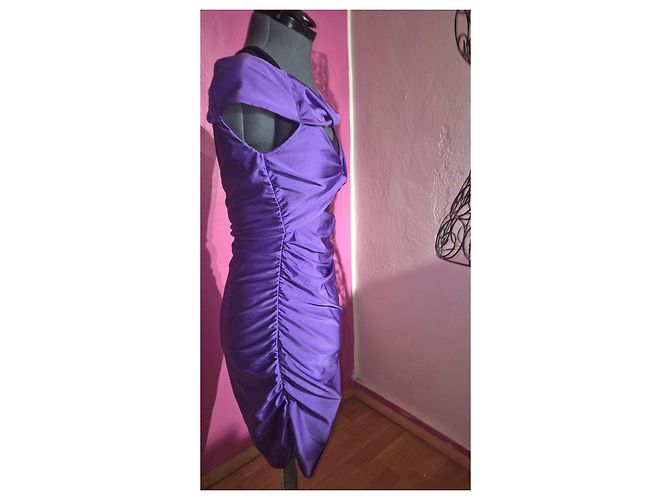 Maje violettes Bodycon-Kleid Lila - Ansicht 10