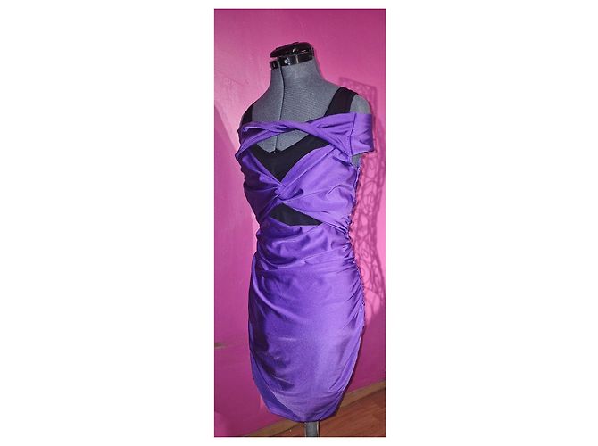 Maje violettes Bodycon-Kleid Lila - Ansicht 2