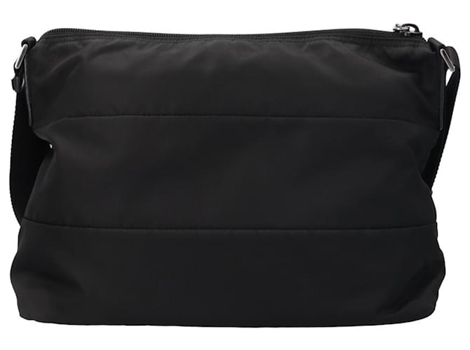 Borsa a tracolla in nylon Prada Nero - vista 3